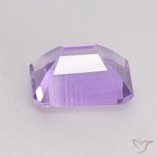 Améthyste Violet moyen naturelle Octogone / coupe Émeraude, 2.18 ct, VS