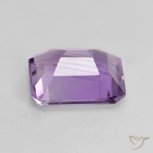 Améthyste Violet Iris naturelle Octogone / coupe Émeraude, 1.81 ct, VS