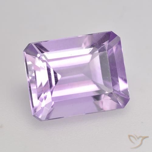 Améthyste Violet moyen-léger naturelle Octogone / coupe Émeraude, 2.31 ct, VS