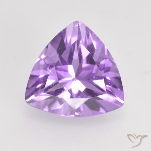 1.58ct Naturel Violet moyen Améthyste, Trillion, VS