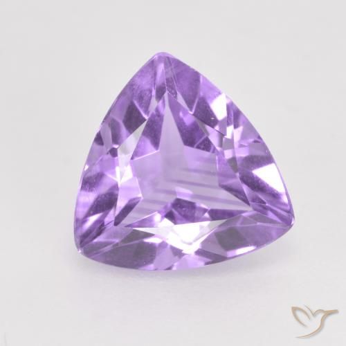 1.44ct Naturel Violet moyen Améthyste, Trillion, VS