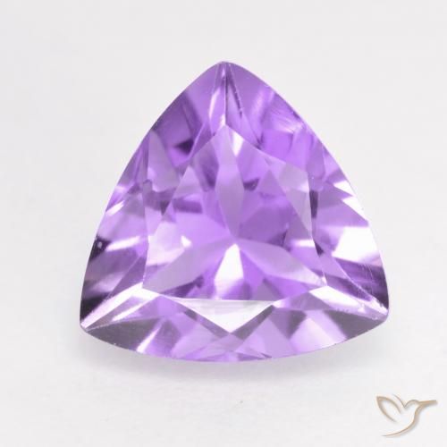 1.64ct Naturel Violet Iris Améthyste, Trillion, VS