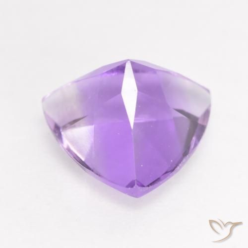 Améthyste Violet Iris naturelle Trillion, 1.64 ct, VS