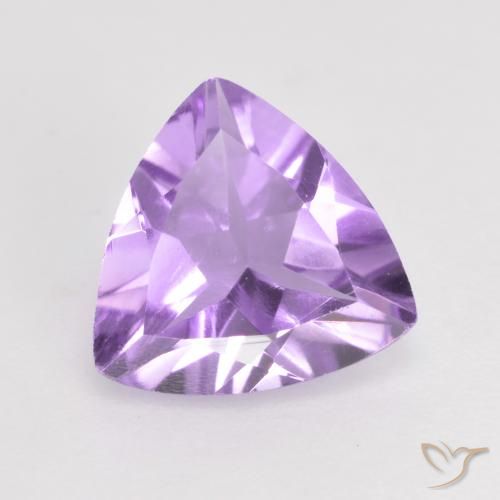 1.35ct Naturel Violet Iris Améthyste, Trillion, VS