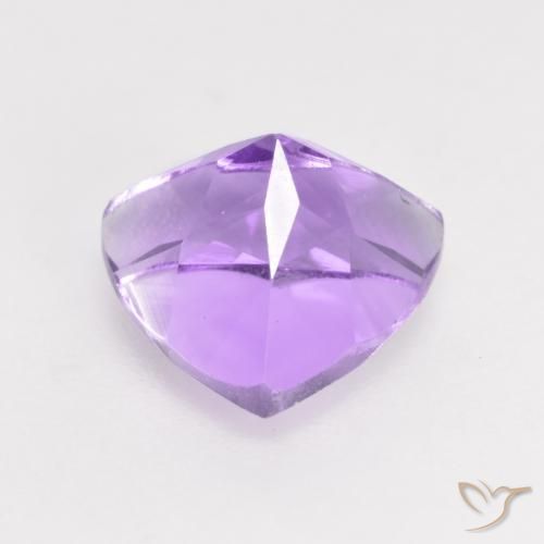 Améthyste Violet Iris naturelle Trillion, 1.66 ct, VS
