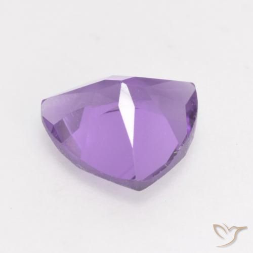 Améthyste Violet Iris naturelle Trillion, 1.44 ct, VS