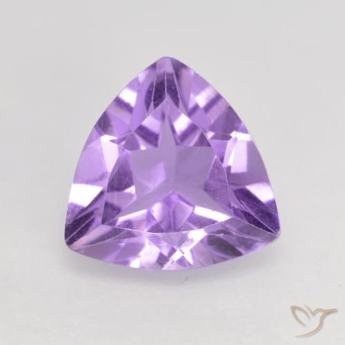 1.53ct Naturel Violet moyen Améthyste, Trillion, VS