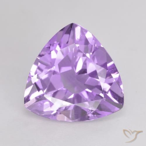 2.74ct Naturel Violet iris profond Améthyste, Trillion, VVS-VS