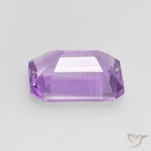 Améthyste Violet moyen naturelle Octogone / coupe Émeraude, 1.88 ct, VVS-VS