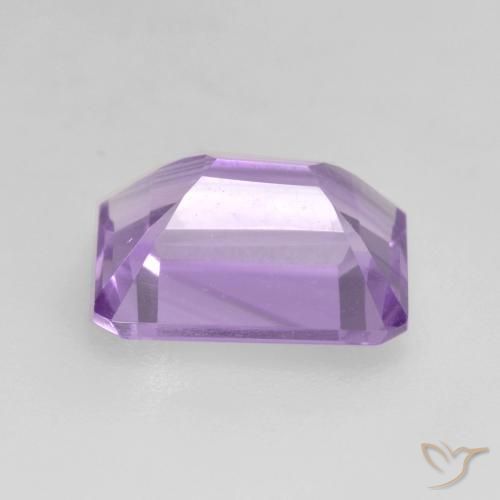 Améthyste Violet moyen naturelle Octogone / coupe Émeraude, 2.17 ct, VVS-VS