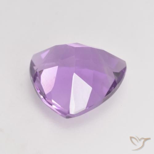 Améthyste Violet Rosâtre naturelle Trillion, 2.89 ct, VS
