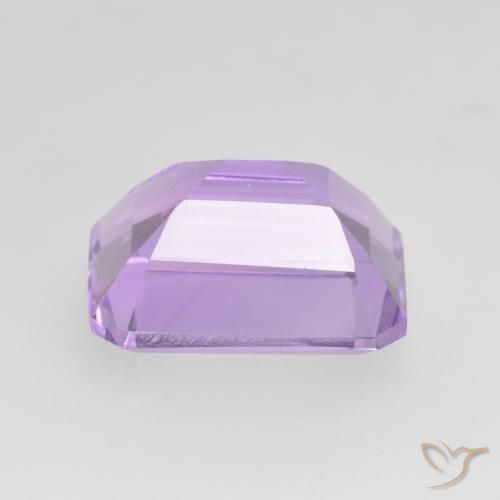 Améthyste Violet moyen naturelle Octogone / coupe Émeraude, 2.10 ct, VVS-VS