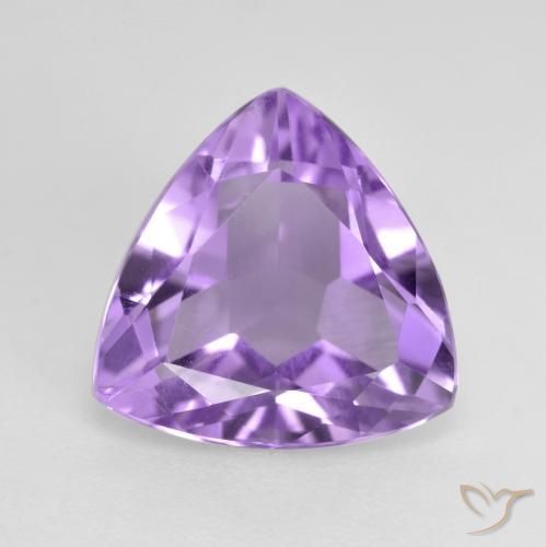 2.60ct Naturel Violet moyen Améthyste, Trillion, VS