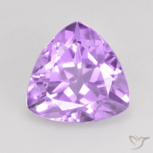 2.91ct Naturel Violet rose vif Améthyste, Trillion, VVS-VS
