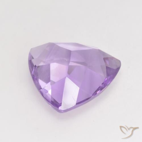Améthyste Violet clair naturelle Trillion, 2.80 ct, VVS-VS