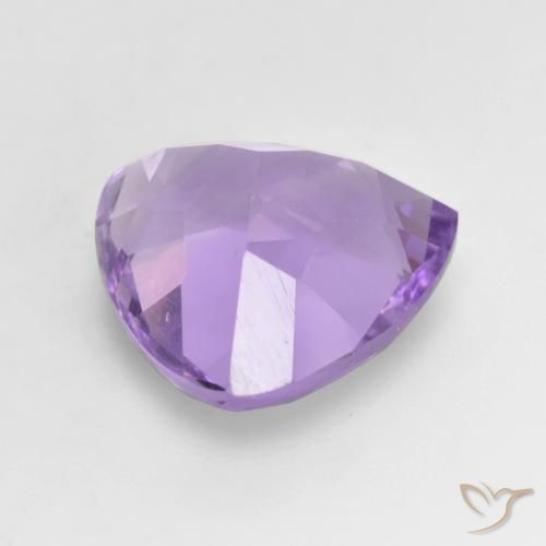 Améthyste Violet moyen naturelle Trillion, 3.06 ct, VVS-VS