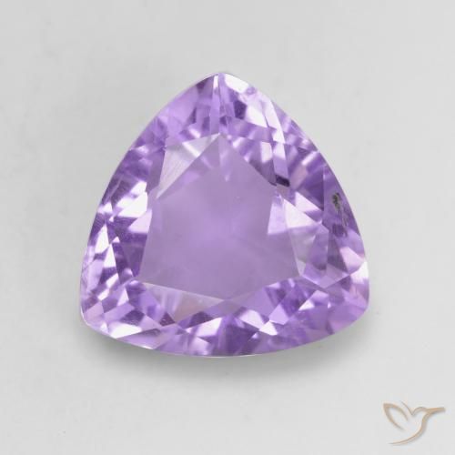 2.53ct Naturel Violet moyen Améthyste, Trillion, VVS-VS