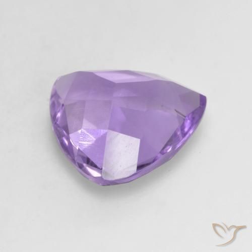 Améthyste Violet moyen naturelle Trillion, 2.53 ct, VVS-VS