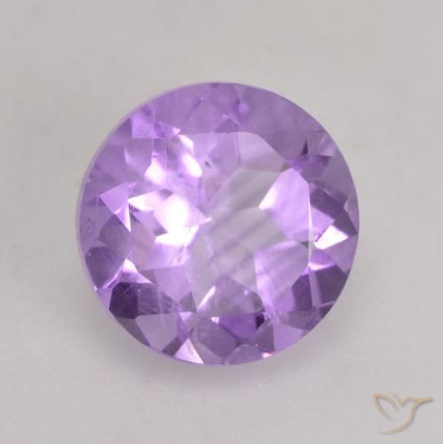 Améthyste Violet moyen naturelle Tour, 1.22 ct, VS