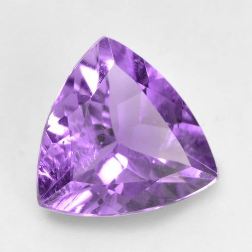 Améthyste violet naturelle trillion, 1,33 ct, VVS-VS