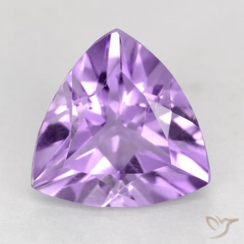 2.18ct Naturel Violet Rosâtre Améthyste, Trillion, VVS-VS
