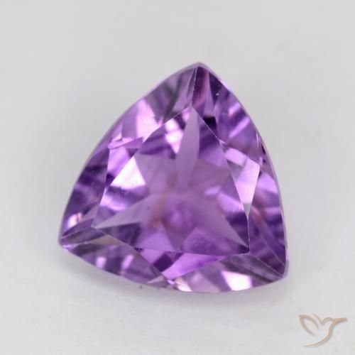 2.06ct Naturel Pourpre violacé profond Améthyste, Trillion, VS