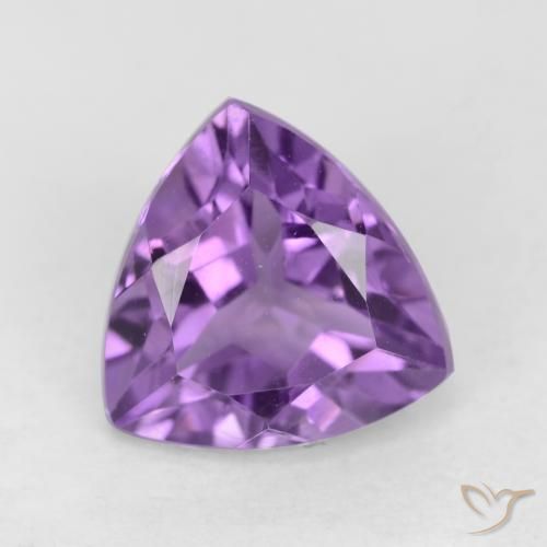 2.34ct Naturel Violet moyen Améthyste, Trillion, VVS-VS