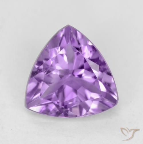 2.19ct Naturel Violet moyen Améthyste, Trillion, VVS-VS