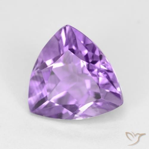 2.30ct Naturel Violet moyen Améthyste, Trillion, VVS-VS