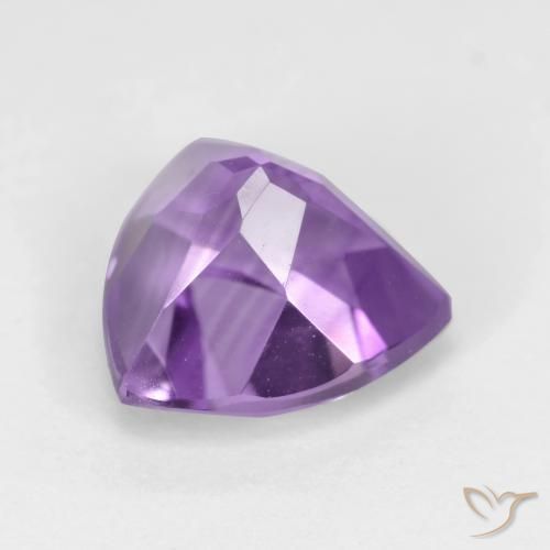 Améthyste Violet moyen naturelle Trillion, 2.30 ct, VVS-VS
