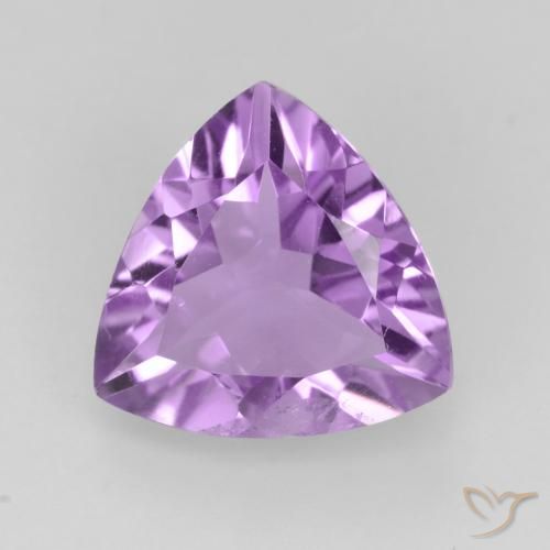 2.07ct Naturel Pourpre violacé moyen Améthyste, Trillion, VS