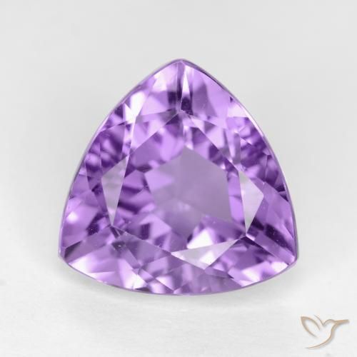 2.94ct Naturel Violet foncé Améthyste, Trillion, VS