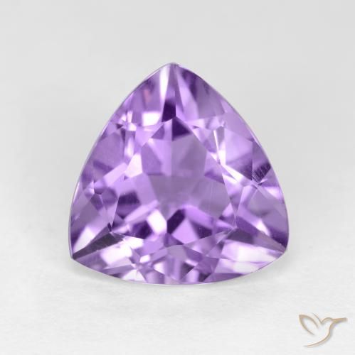 2.81ct Naturel Violet moyen Améthyste, Trillion, VS