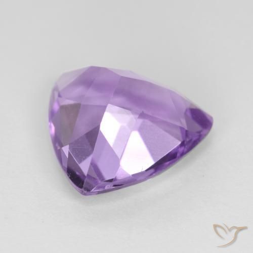 Améthyste Violet Rosâtre naturelle Trillion, 2.62 ct, VS