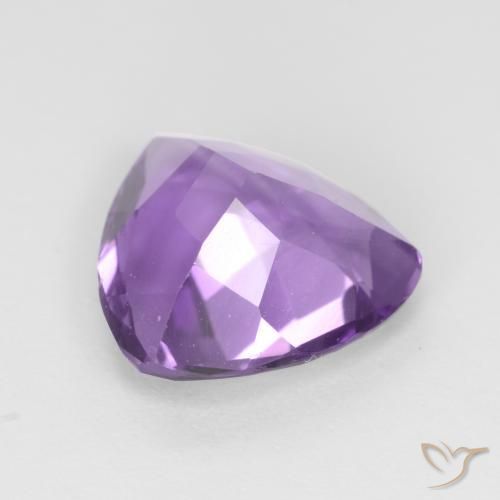 Améthyste Violet foncé naturelle Trillion, 2.50 ct, VS