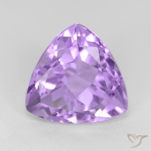 3.02ct Naturel Violet moyen Améthyste, Trillion, VS