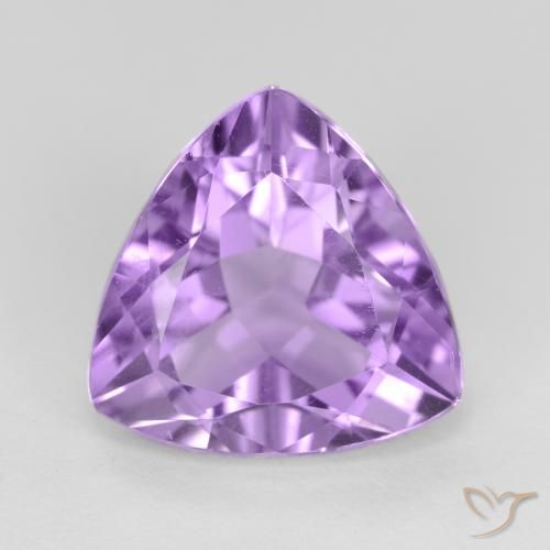 3.01ct Naturel Violet Rosâtre Améthyste, Trillion, VS