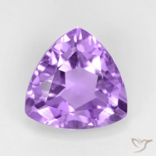 3.13ct Naturel Violet intense Améthyste, Trillion, VS