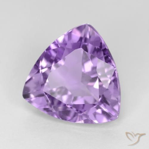 Améthyste Violet foncé naturelle Trillion, 2.85 ct, VS