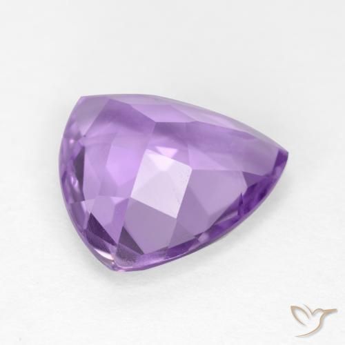 Améthyste Violet moyen naturelle Trillion, 2.65 ct, VS