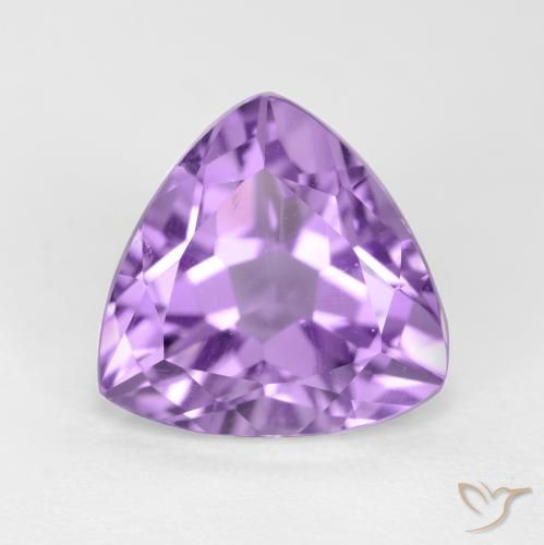3.10ct Naturel Violet Rosâtre Améthyste, Trillion, VS