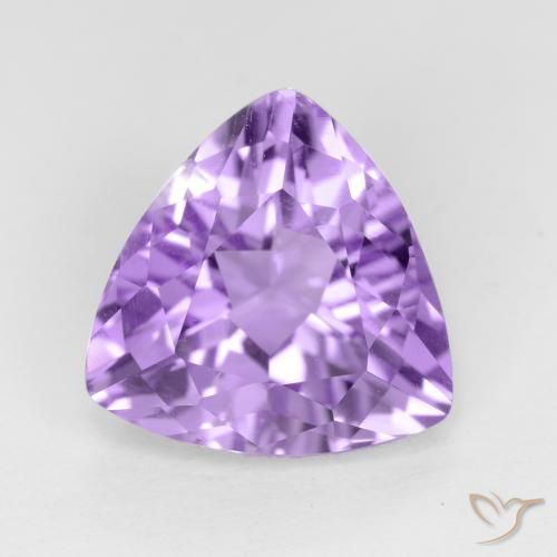 2.76ct Naturel Violet moyen Améthyste, Trillion, VVS-VS