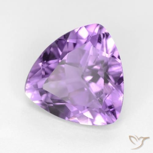 Améthyste Violet foncé naturelle Trillion, 2.66 ct, VS
