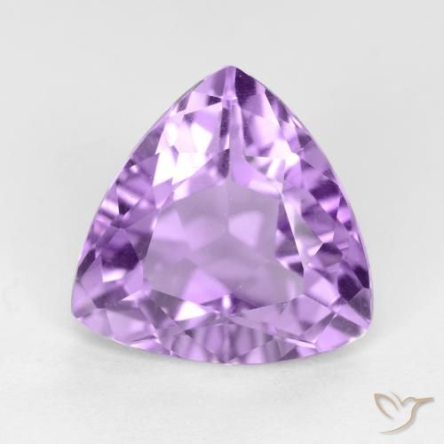 2.86ct Naturel Violet moyen Améthyste, Trillion, VS