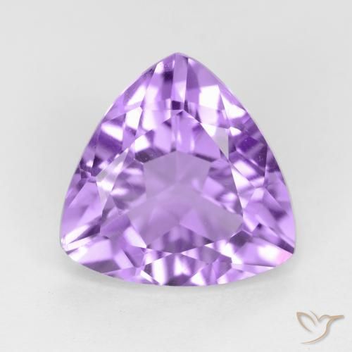 2.71ct Naturel Violet moyen Améthyste, Trillion, VVS-VS