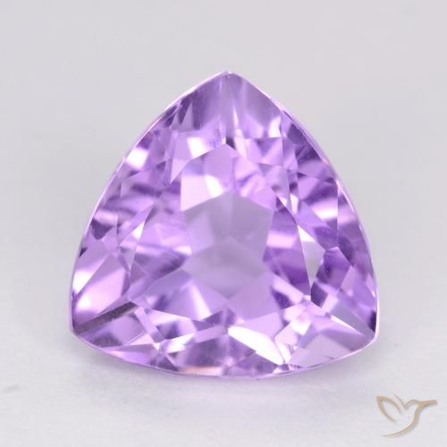 3.02ct Naturel Violet Rosâtre Améthyste, Trillion, VS