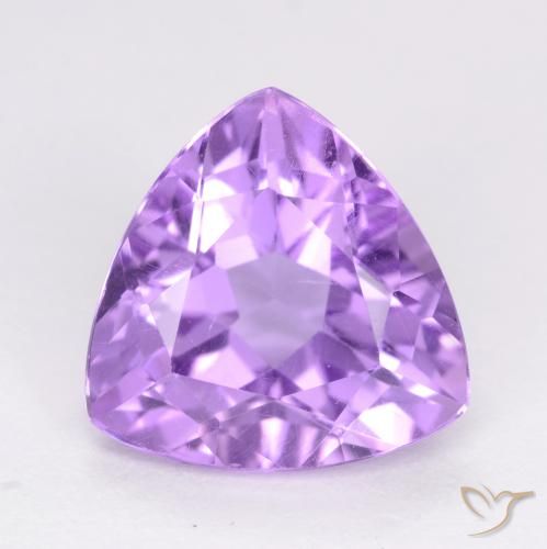 3.03ct Naturel Violet Rosâtre Améthyste, Trillion, VS
