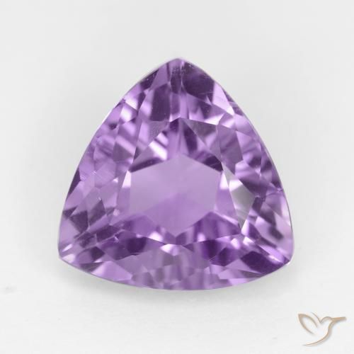 2.80ct Naturel Violet foncé Améthyste, Trillion, VS