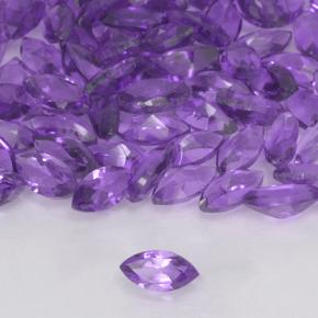 Achetez naturel 1.50ct Violet moyen Améthyste gems, Marquise, En provenance Brésil chez GemSelect. En stock, livraison internationale!