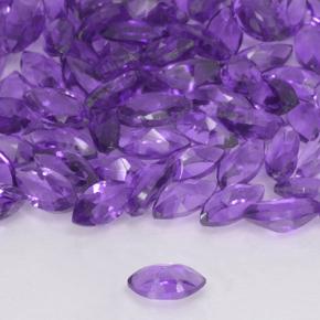 Achetez naturel 1.50ct Violet moyen Améthyste gems, Marquise, En provenance Brésil chez GemSelect. En stock, livraison internationale!
